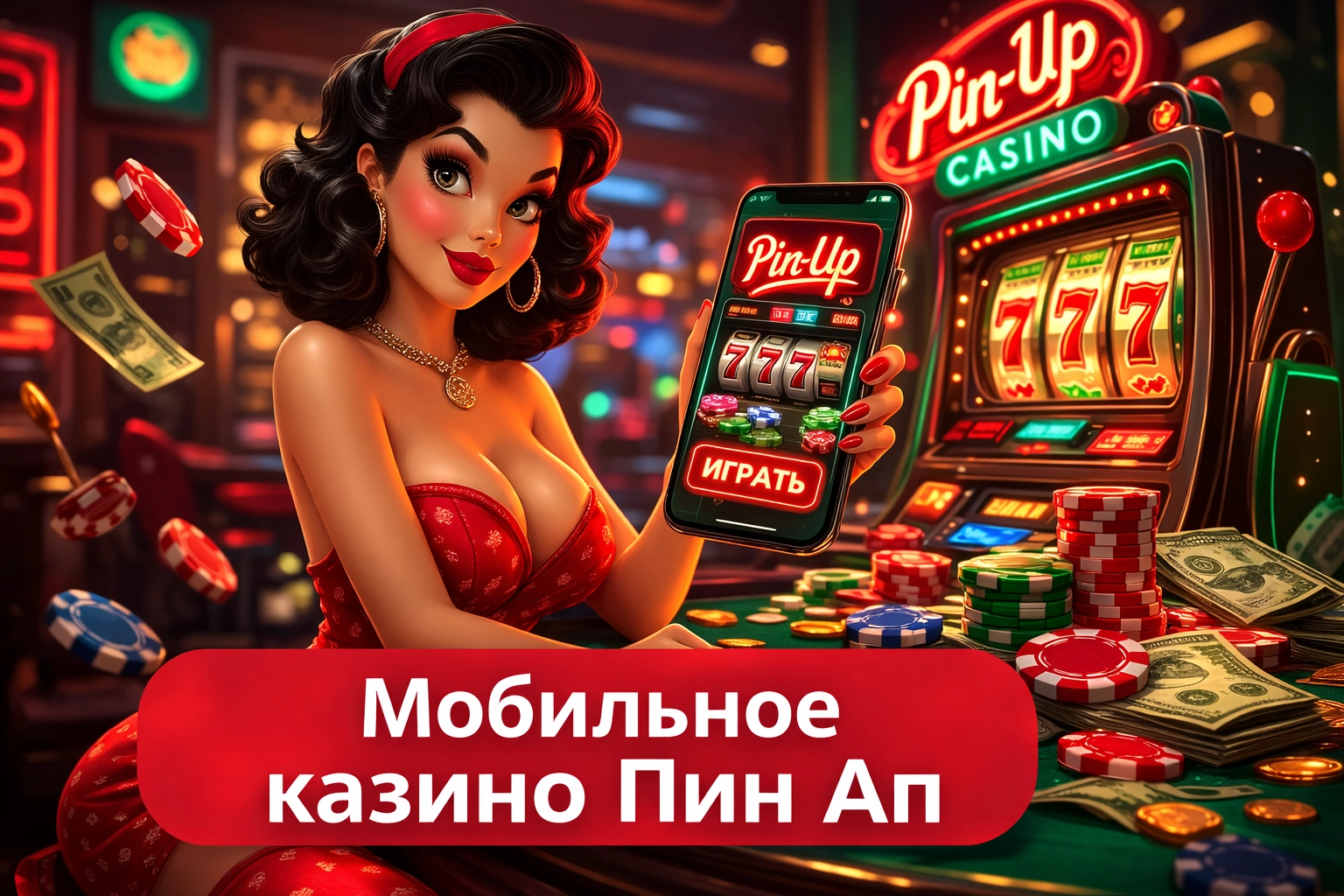 Мобильное казино Пин Ап